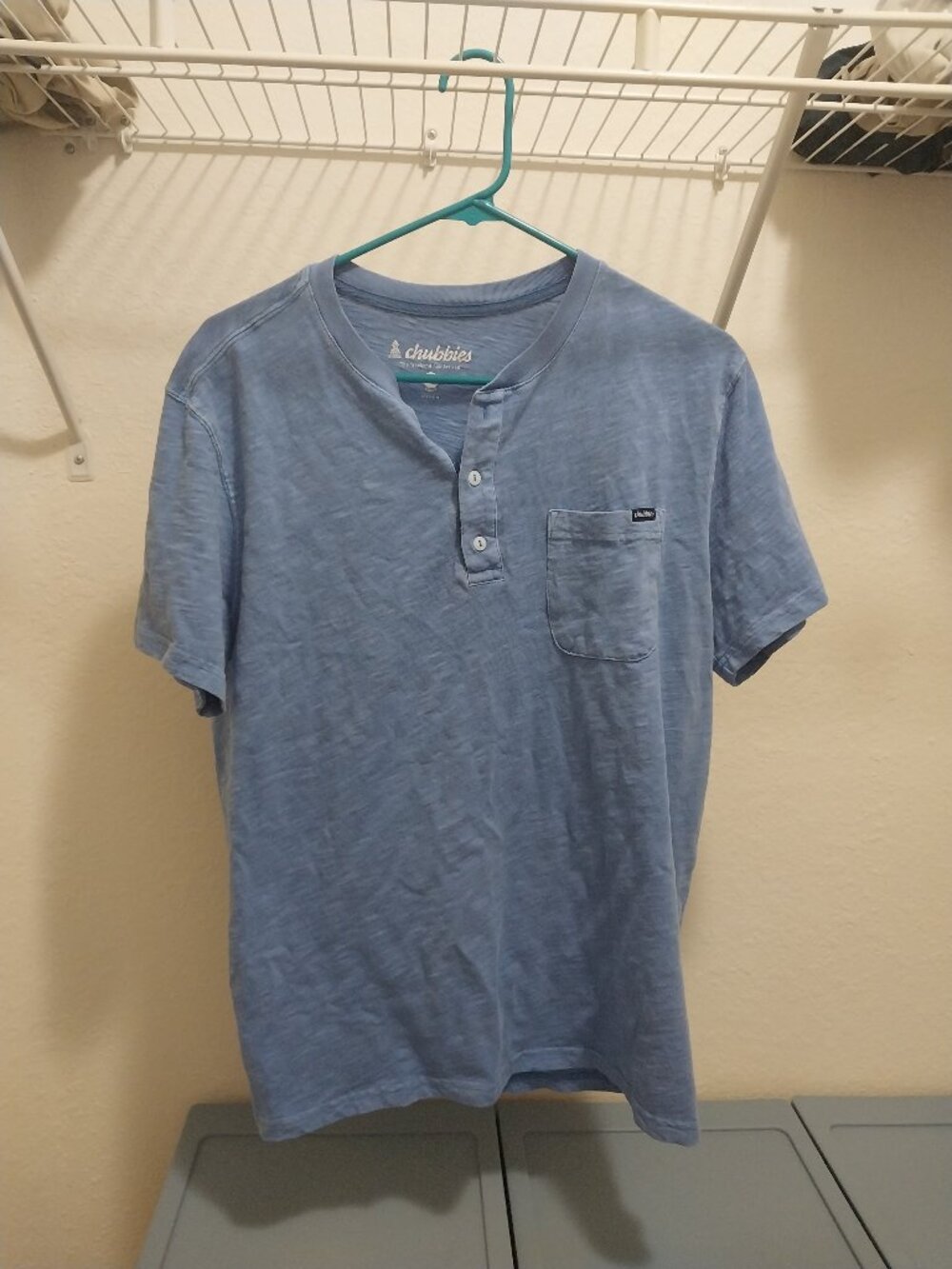 Chubbies Mens Medium Henley
